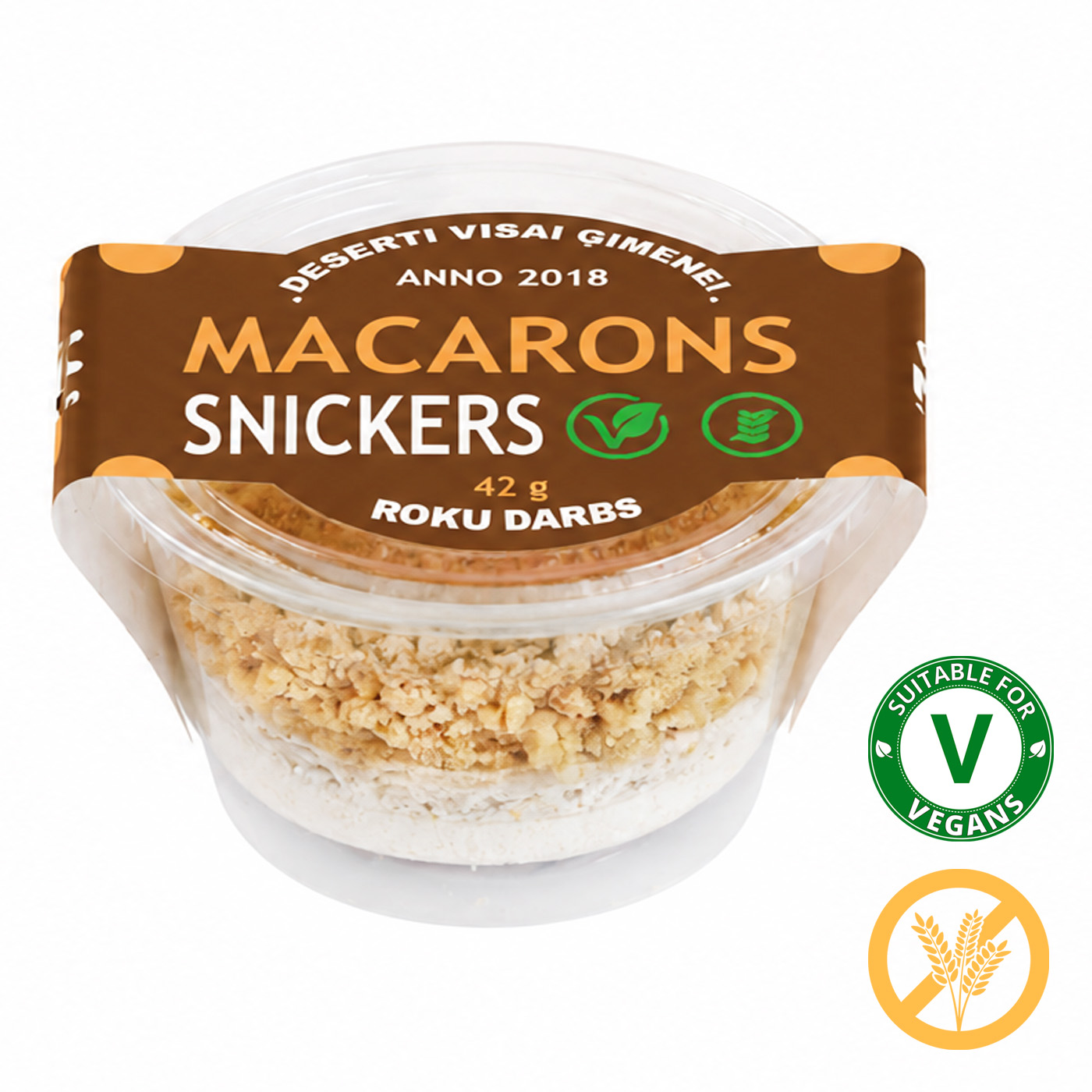 Snickers macarons,1 gab., 42g
