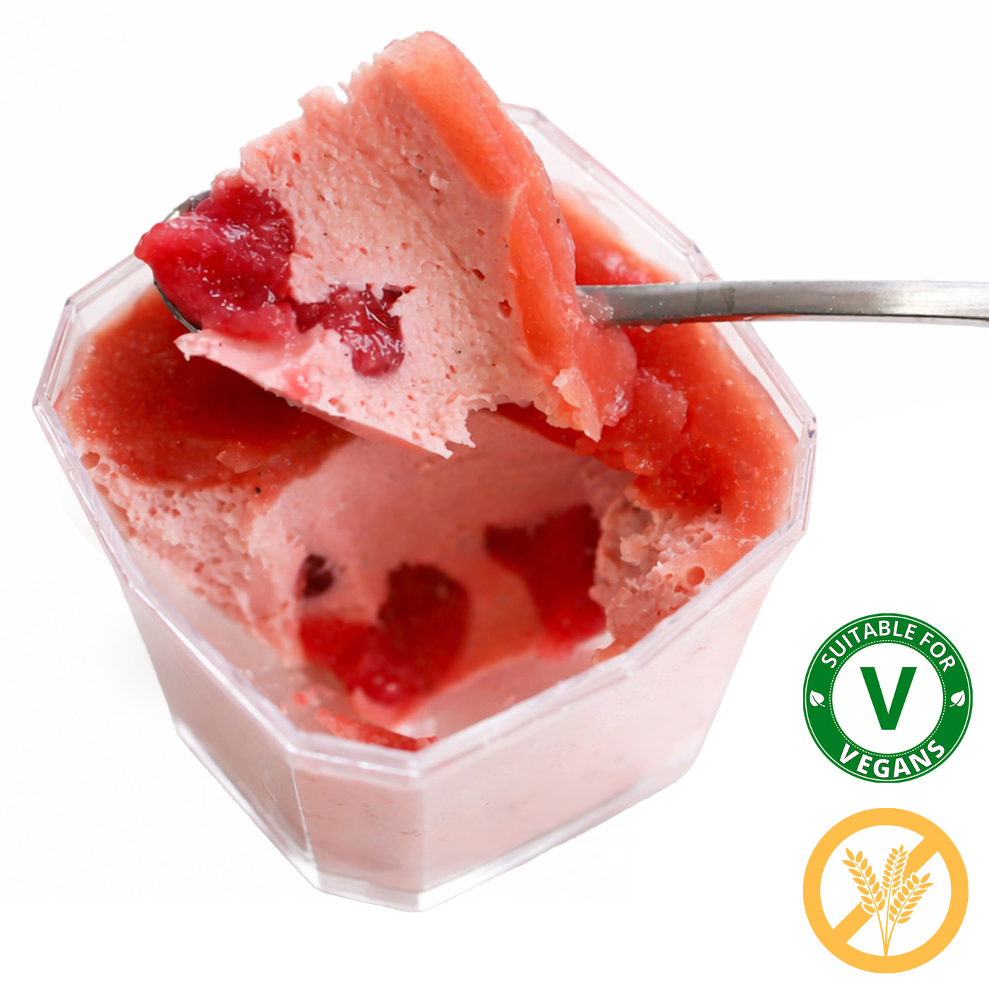 Persiku bubble deserts bez alergēniem, 140g